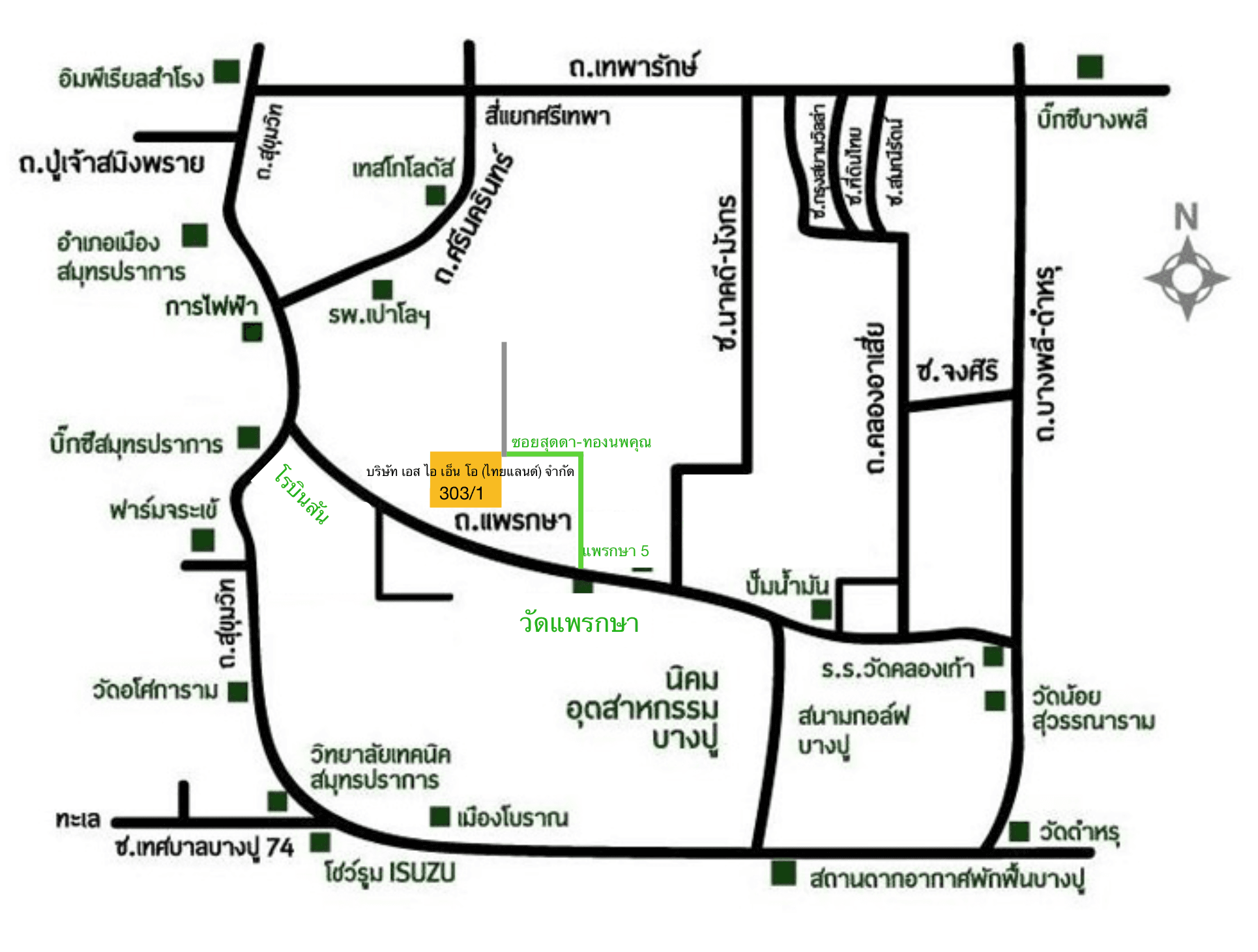 company location map image