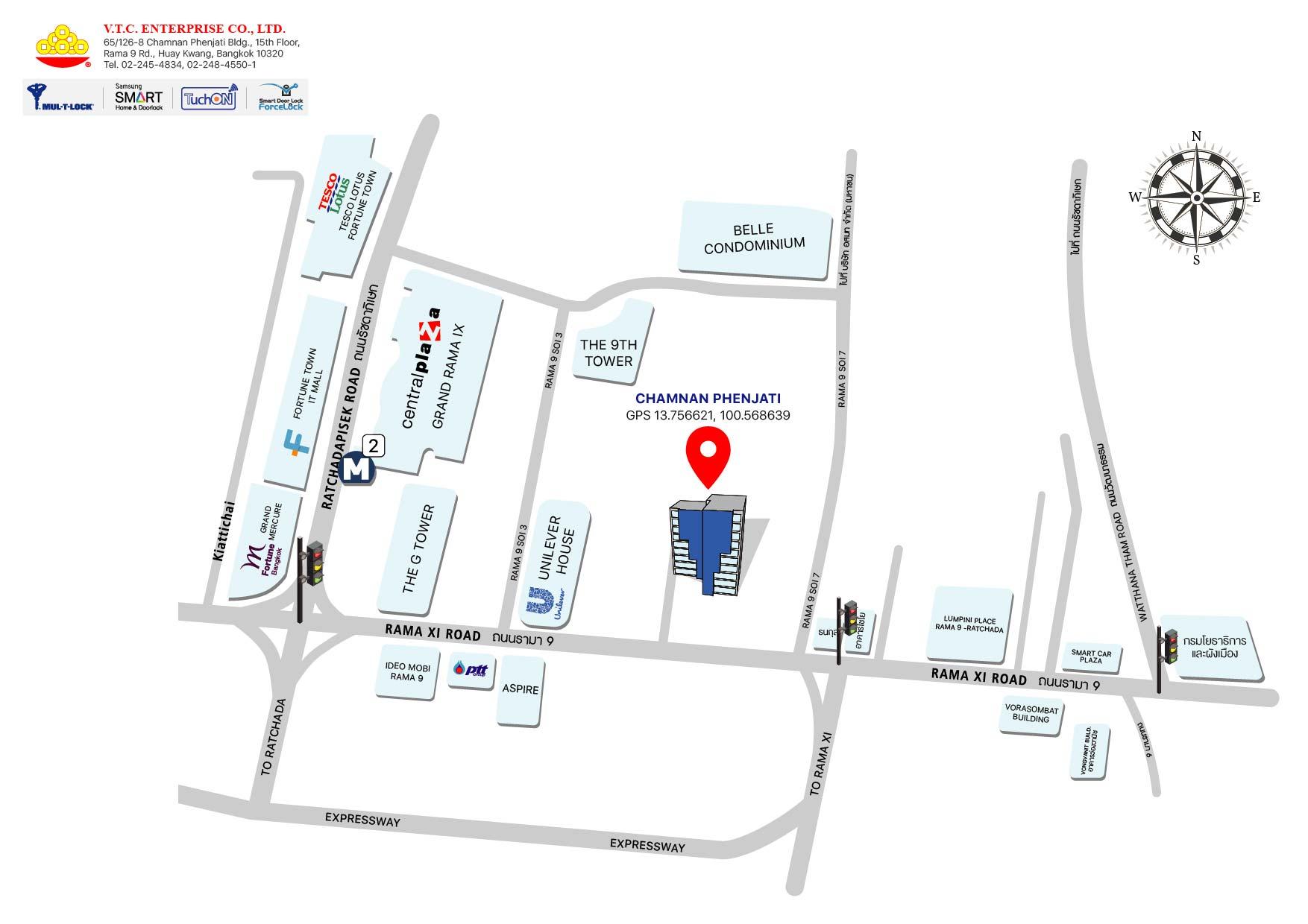company location map image