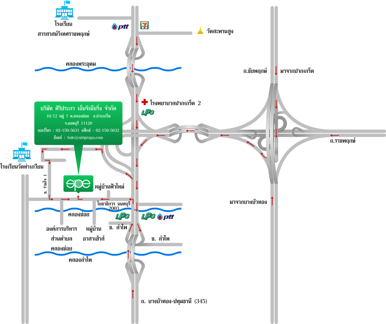 company location map image