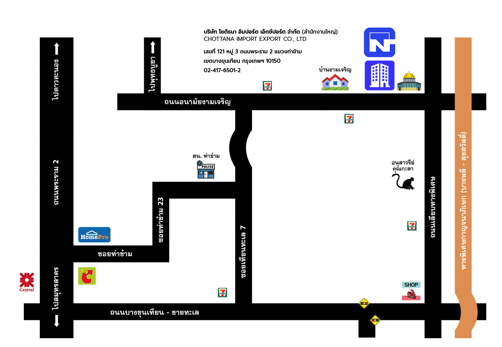 company location map image