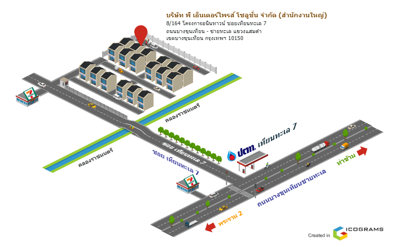 company location map image