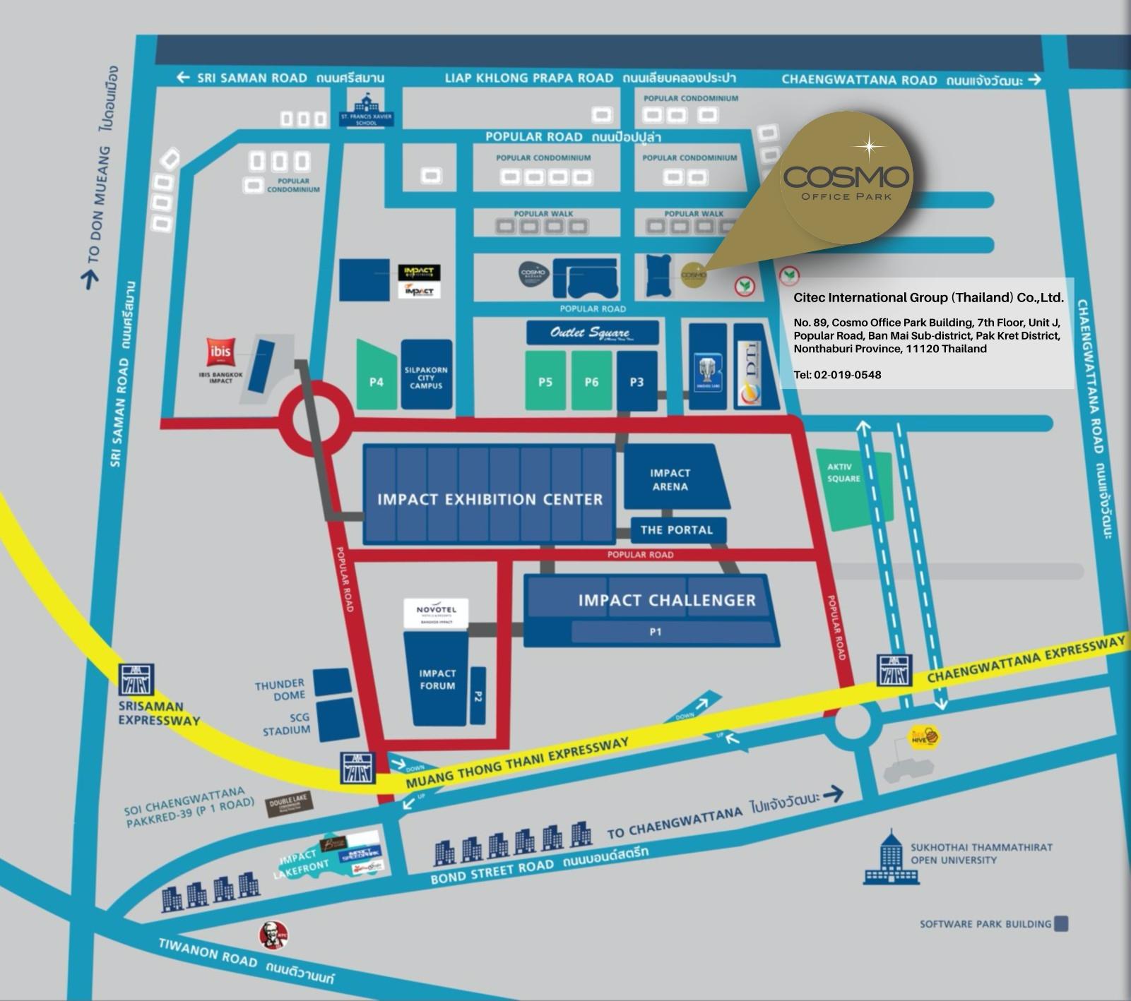company location map image