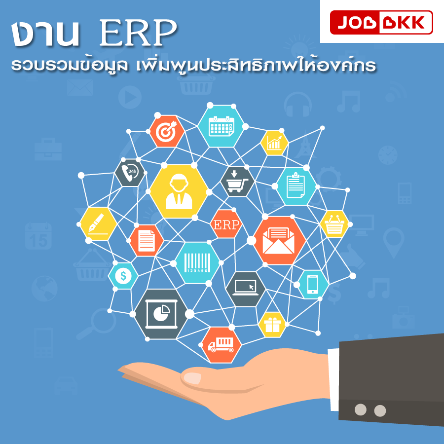 หางาน,สมัครงาน,งาน,งาน ERP  รวบรวมข้อมูล เพิ่มพูนประสิทธิภาพให้องค์กร