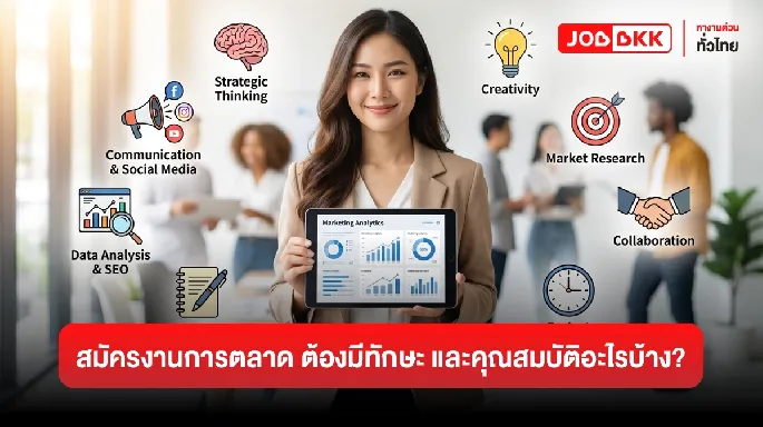 คำถามสัมภาษณ์งานสายการตลาด และแนวทางการตอบคำถามให้มีโอกาสได้งานมากขึ้น